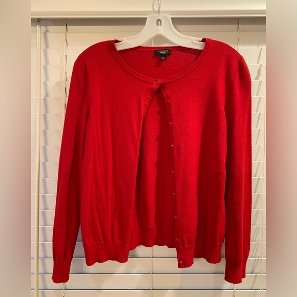 Talbots Sweaters - Talbots Red Cardigan Size Petite Medium